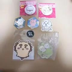 ちいかわ 缶ミラーバッジ・ステッカー 7点セット