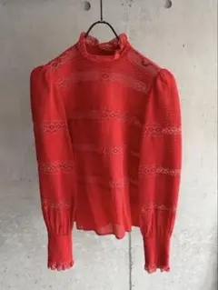 ISABEL MARANT ETOILE 赤 レースブラウスのサムネイル