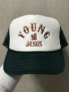 YOUNG JESUSメッシュキャップ