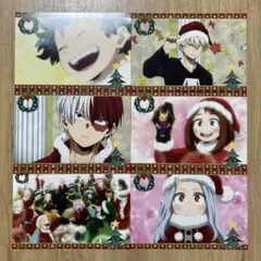 僕のヒーローアカデミア ポストカード クリスマス 6枚セット