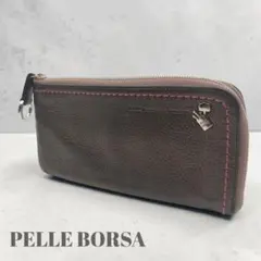 ペレボルサ PELLE BORSA 長財布 7月30日まで再お値下げ - メルカリ