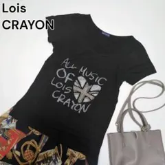 Lois CRAYON　半袖Tシャツ　黒　ブラック　Mのサムネイル