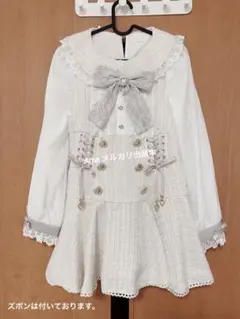 リズリサ LIZLISA メッセージ リボン ツイード セットアップ リボン付き