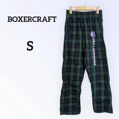 BOXERCRAFT チェック柄 カジュアルパンツ S レディース ボトムス
