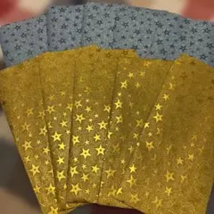 大衆演劇部 星柄 ご祝儀袋 金色 銀色 セット