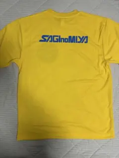SAGINOMIYA ロゴ Tシャツ イエローと応援タオル、メンバー表
