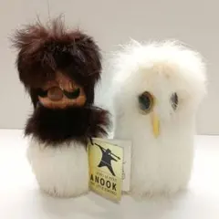 【ハンドクラフト】カナダ　ケベック州　　モフモフ人形　２体