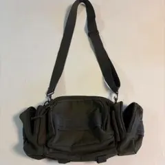 ミリタリースタイル ショルダーバッグ オリーブ