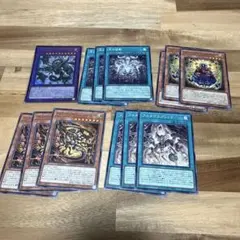 遊戯王 アルカナフォース デッキパーツセット レリーフ 5種各3枚