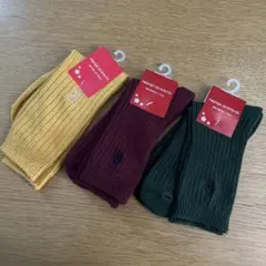 新品未使用　repipi armario 靴下　3足セット