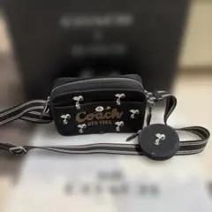【限定商品】ほぼ新品☆COACH x PEANUTS ショルダーバッグのサムネイル