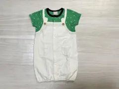 プティマイン　オーバーオールロンパース