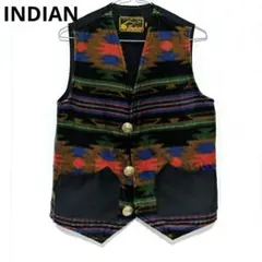 indian ベスト　ユニセックス　サイズXL indian ベスト ユニセックス サイズXL indian ベスト ユニ