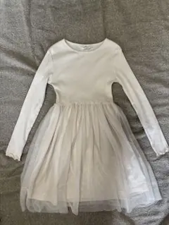 新品未使用　H&M ガールズ135〜140 チュールワンピース