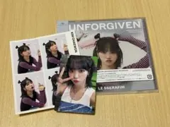 LE SSERAFIM UNFORGIVEN KIM CHAEWON盤