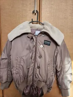 ファー付きボンバージャケット 140サイズ