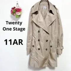 a5506 Twenty One Stageトレンチコート　アウター　ベルト付