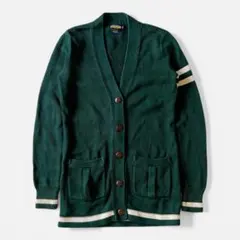 RALPH LAUREN RUGBY 100%コットン Vネック カーディガンのサムネイル