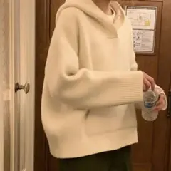 ounce フード付きニット　leday 韓国