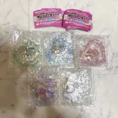 未使用 パワーパフガールズ ゆらゆら キーホルダー 全5種 コンプリートセット