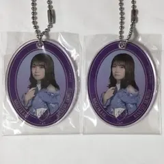 【新品未使用】乃木坂46 秋元真夏 アクリルチャーム ワンコインくじ 2個セットのサムネイル