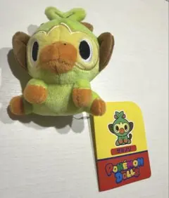 タグ付き サルノリ もっちりマスコット 포켓몬 ドールズ 포켓몬 センター