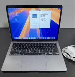MacBook Air M1 16GB 512GB バッテリ83%のサムネイル