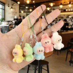 Labubu ぬいぐるみ キーホルダー ラブブ 2点セットまとめ