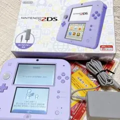 ニンテンドー2DS本体 ラベンダー ほぼ未使用 欠品なし 初期化済み
