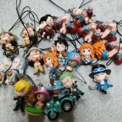 ワンビース フィギュアストラップ チャーム ONEPIECE ガチャ まとめ売り