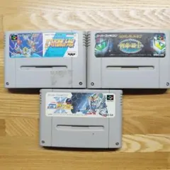 スーパーファミコン SDガンダムソフト3本セット動作確認済み