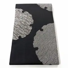 帯7130 ●高級 正絹 全通 名古屋仕立て 名古屋帯 大雪輪