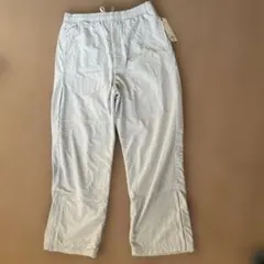 GU メンズ ナイロントラックパンツ　 グレー M