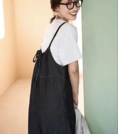 限定展開　紐 デニム サロペット　フリークスストア