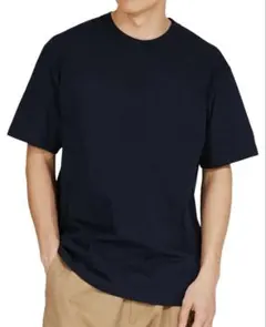 Hanes ビーフィー 綿100% 肉厚生地 ヘビーウェイト　半袖T ネイビー