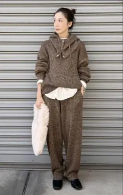 新品未使用⭐︎完売品　Ungrid アングリッド メランジニット　セットアップ