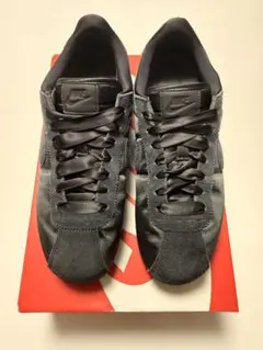 【美品】Nike コルテッツ テキスタイル ブラックウィメンズ
