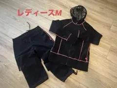 竹原慎二氏プロデュースサウナスーツ 30UP DIET Mサイズ 黒 /ピンク