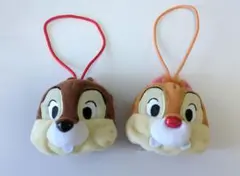 チップとデール ぬいぐるみストラップ
