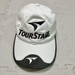 し*ろ様 ツアーステージ　TOURSTAGE キャップ　ホワイトのサムネイル