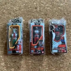 仮面ライダー　ソフビパッケージチャーム 3体まとめ売り【新品未使用品】