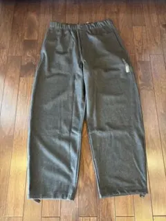 ブラッシュドスウェットワイドパンツ ワイドパンツ