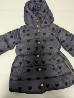 ジャカディ ハート柄中綿コート