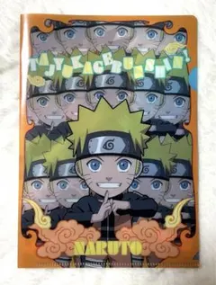 ナルト＆ミナトA5ミニクリアファイル　劇場版NARUTO疾風伝 ザ・ロストタワー