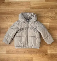 お値下げ中✨️美品✨《bebe》110cmベージュ 中綿コート ダウンジャケット