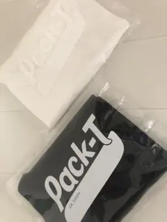 新品　ok.soon オクスン パックTシャツ　白 黒