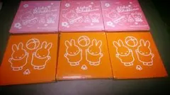 ローソン非売品お皿6枚セット(リラックマ＆ミッフィー)