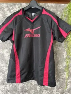 【Mizuno】半袖ウォームアップピステ◇シャカシャカ◇レディースO