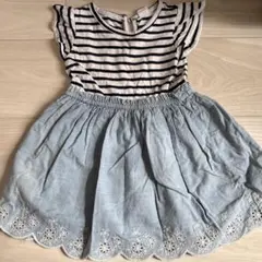 baby GAP ストライプ柄ワンピース 18-24ヶ月　夏　半袖