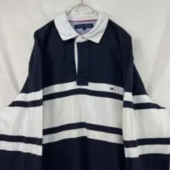00s y2k tommy hilfiger トミーヒルフィガー ラガーシャツ